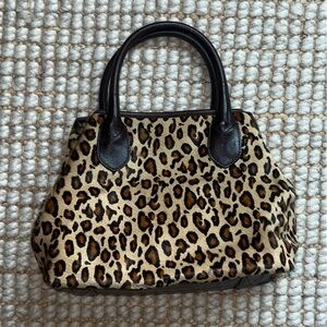 DKNY Leopard Faux Fur Hand Bag (25% OFF!)